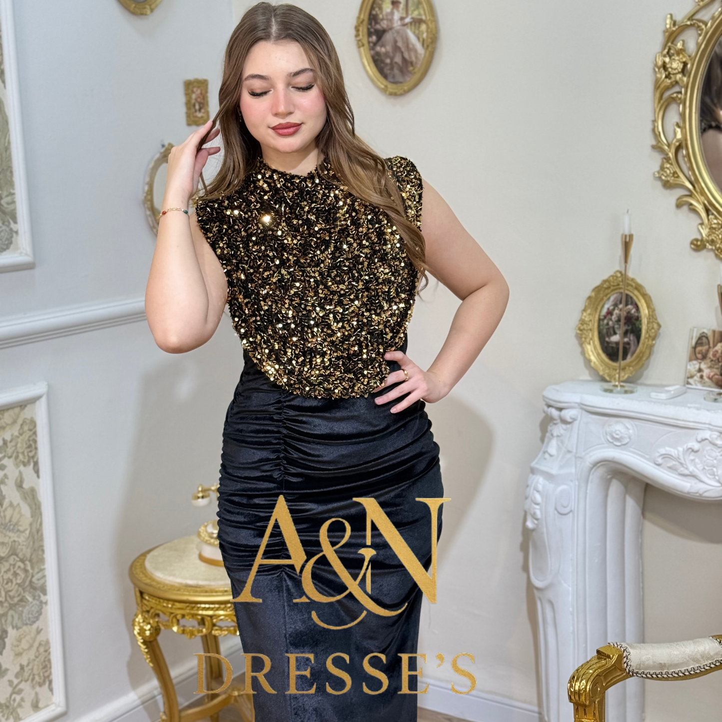 Robe Queen soirée par rosabella